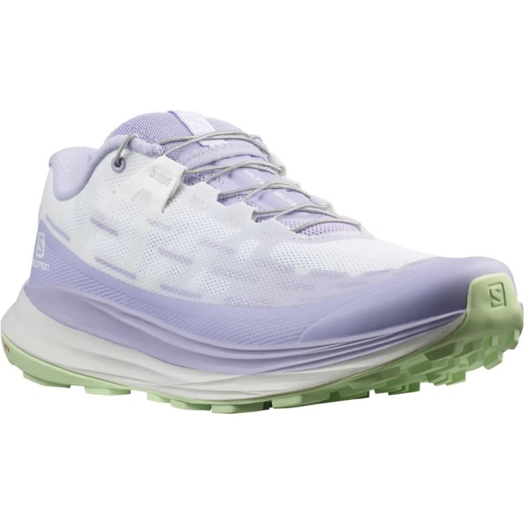 Sapatilhas Trail Running Salomon Ultra Glide Feminino Lavanda Branco | PT F03765